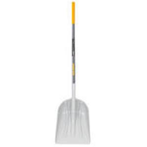 Grain Hog Scoop, Poly Blade, Long Handle