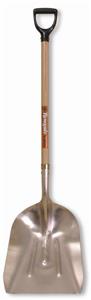 #10 ALUMINUM D GRIP, 27in Wood Handle