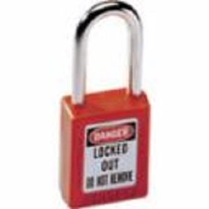 Safety Lock-Out Padlock Red